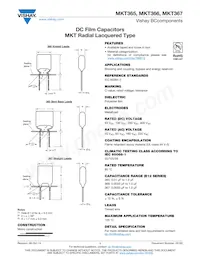 BFC236617105 Datasheet Copertura