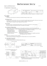 BLM18EG101TZ1D Datasheet Pagina 7