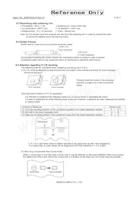 BLM18EG101TZ1D Datasheet Pagina 9