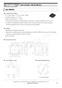 CMD4D08NP-6R8MC Datenblatt Cover