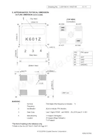 CX2520DB48000D0FLJC2 Datasheet Pagina 5