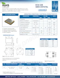 ECS-500-S-30B-TR Datasheet Copertura