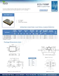 ECS-75SMF45A30B Datasheet Copertura