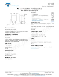 KP1830322061 Datasheet Copertura