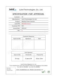 MGV0402150M-10 Datasheet Copertura