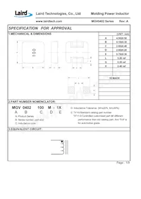 MGV0402150M-10 Datenblatt Seite 3