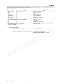 NFM3DPC223R1H3L Datasheet Pagina 2