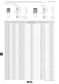 PVC6Q505C01B00 Таблица данных Страница 2