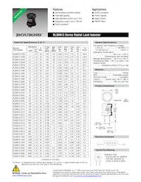 RLB0913-821K Datasheet Copertura