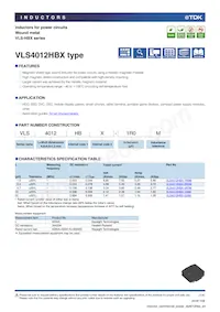 VLS4012HBX-100M Datenblatt Cover