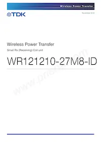 WR121210-27M8-ID Datasheet Copertura