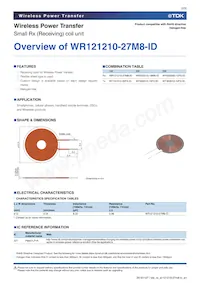 WR121210-27M8-ID Datasheet Pagina 2
