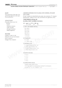 CC1206MKY5V6BB226 Datasheet Page 2