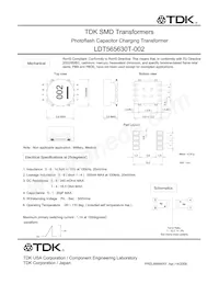 LDT565630T-002 Datasheet Copertura