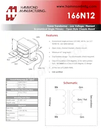 166N12 Datasheet Cover