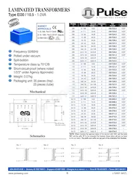 BV030-7242.0 Datasheet Cover