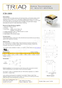 F20-1000 Datasheet Cover