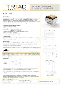 F20-1800 Datasheet Cover