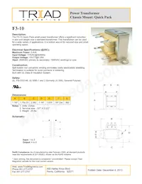 F3-10-B Datasheet Cover