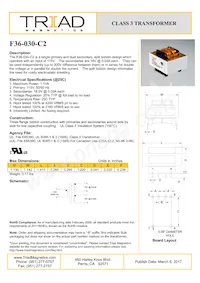 F36-030-C2 Datasheet Copertura