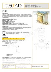 F4-28 Datasheet Cover