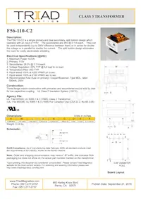 F56-110-C2 Datasheet Cover
