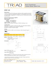 FD7-10 Datenblatt Cover