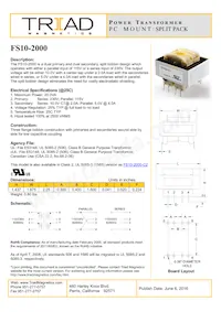 FS10-2000 Datasheet Cover