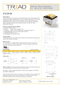 FS120-05 Datasheet Copertura