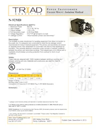 N-92MD Datasheet Copertura