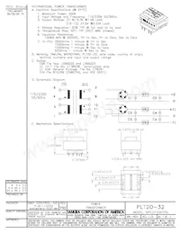 PLT20-32-130B Datasheet Cover