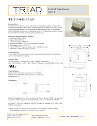 TCT3-04E07AE Datasheet Cover