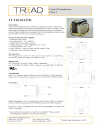 TCT40-01E07K-B Datasheet Cover