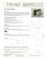 TCT40-02E07K-B數據表 封面