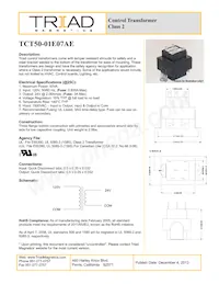 TCT50-01E07AE Datasheet Cover