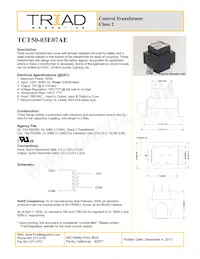 TCT50-03E07AE Datasheet Cover