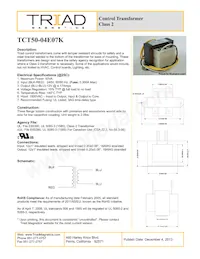 TCT50-04E07K數據表 封面