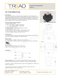 TCT50-08E07AE Datasheet Cover