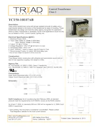 TCT50-10E07AB Datasheet Cover