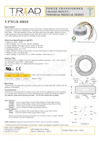 VPM18-8800 Datasheet Cover