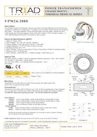 VPM24-2080 Datasheet Cover