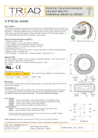 VPM36-4440 Datenblatt Cover