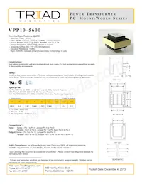 VPP10-5600-B Datasheet Cover