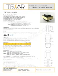 VPP28-1060-B數據表 封面