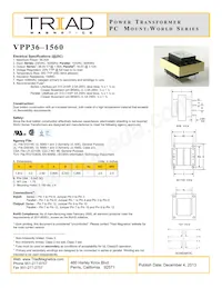 VPP36-1560-B Datasheet Cover