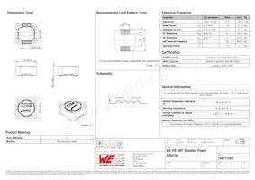 744771002 Datasheet Copertura