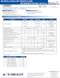 ABLS3-4.000MHZ-K4-T Datenblatt Cover