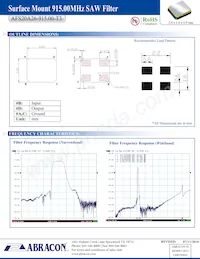 AFS20A26-915.00-T3 Datasheet Pagina 2