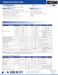 ASFLMPLP-25.000MHZ-C-T Datasheet Copertura