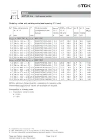 B32676F3356K000 Datasheet Pagina 10